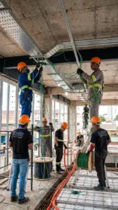 projetos de instalação elétrica industriais